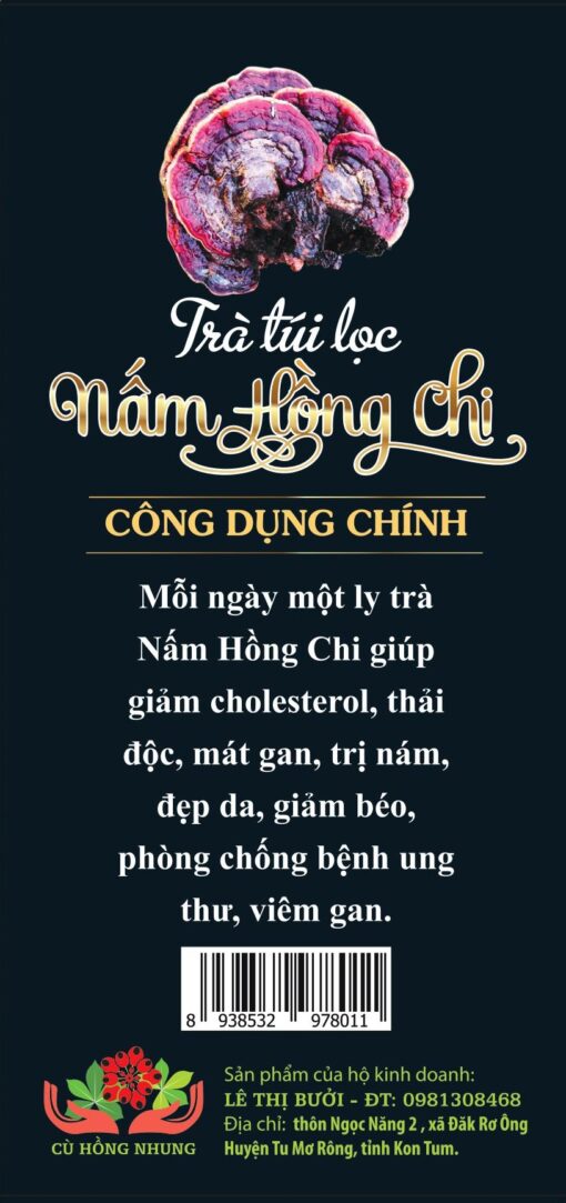 Trà Túi Lọc Nấm Hồng Chi - Hình ảnh 2